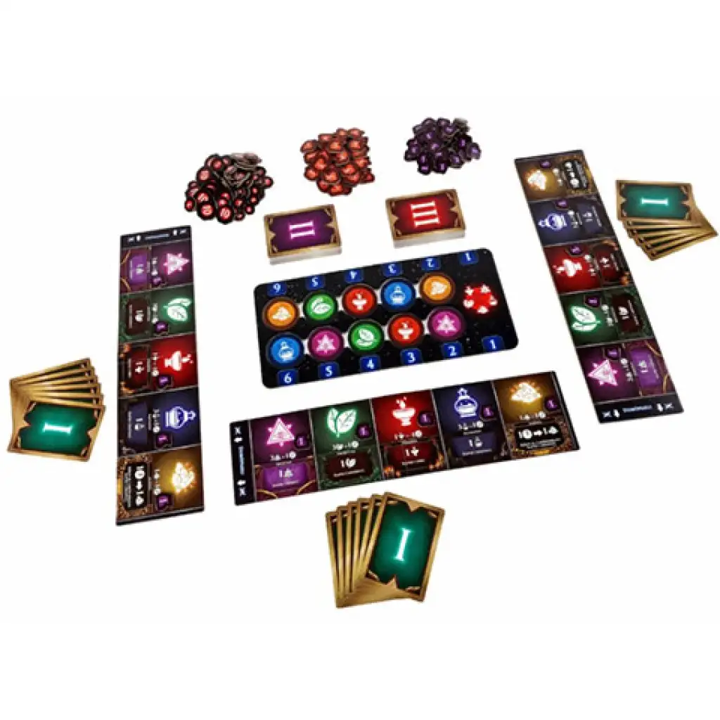 Zeitalter der Magier Brettspiel kép 3