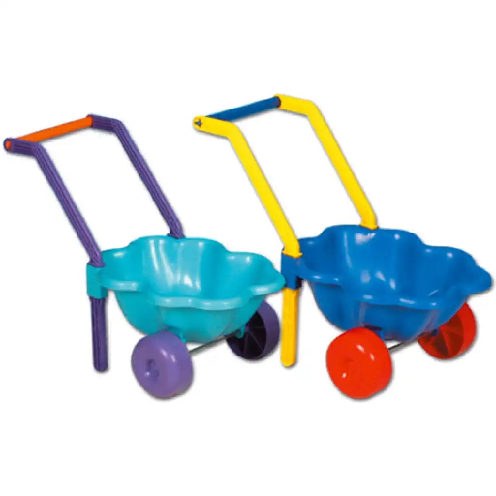 Ziehbare Muschelschubkarre - D-Toys