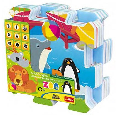Zoo-Spaß Schwammpuzzle – Trefl