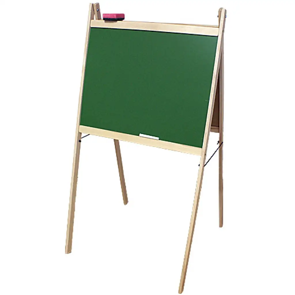 Zweiseitige Zeichenplatte aus Holz