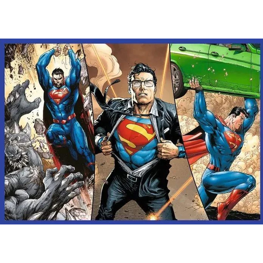 DC: Der mutige Superman 4x250-teiliges Puzzle - Trefl kép 3
