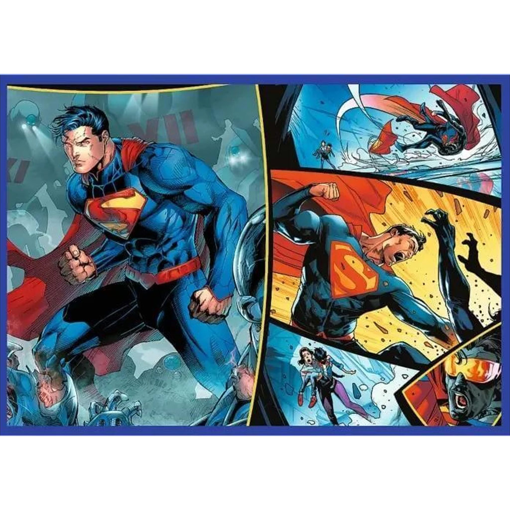 DC: Der mutige Superman 4x250-teiliges Puzzle - Trefl kép 4