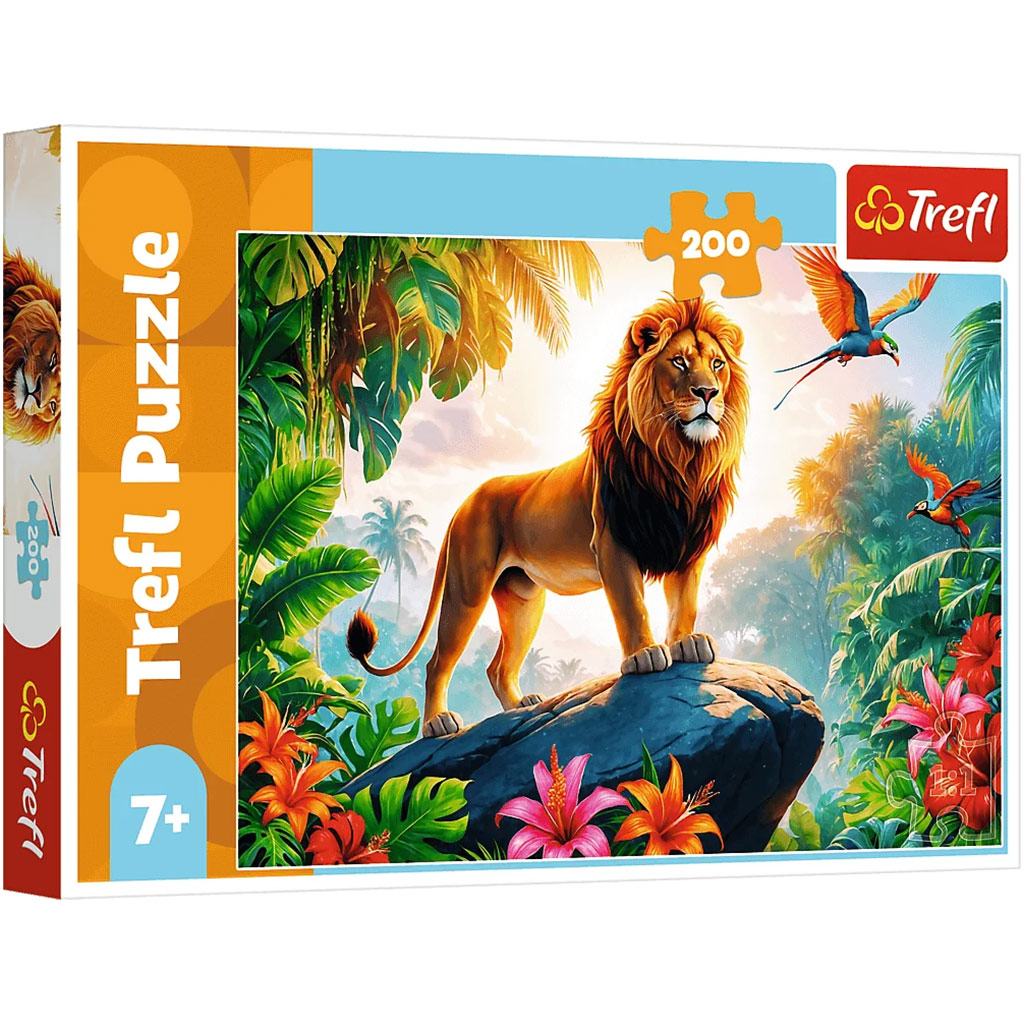 A dzsungel királya 200db-os puzzle - Trefl kép 1