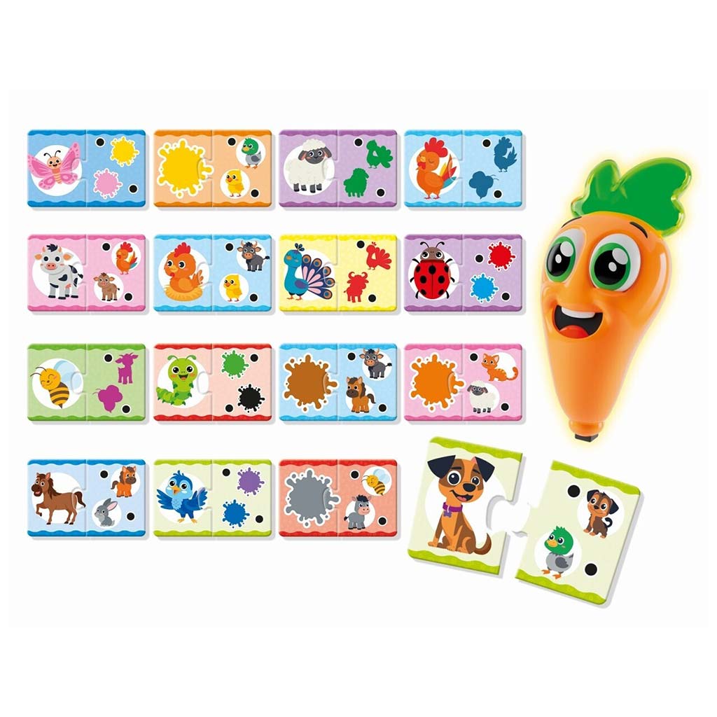 Carotina Baby: Der Bauernhof Lernspiel mit interaktivem Stift – Lisciani kép 2