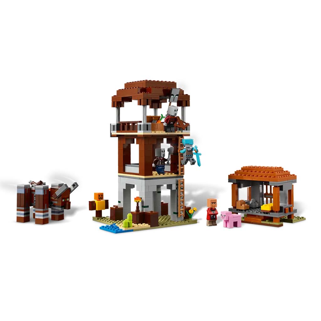 LEGO® Minecraft: Der Überfallende Wachturm und der Verwüster (21278) kép 4