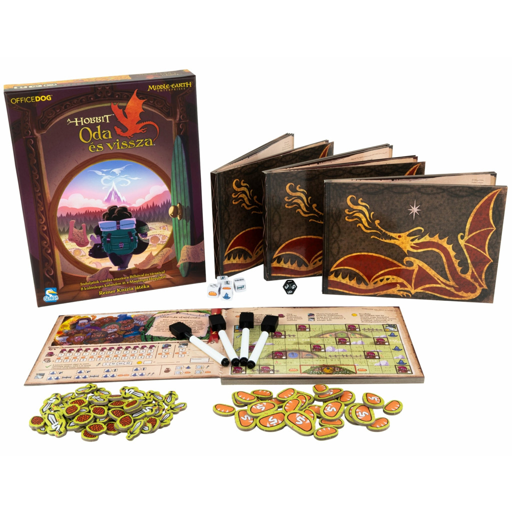 Der Hobbit – Hin und Zurück Brettspiel kép 2