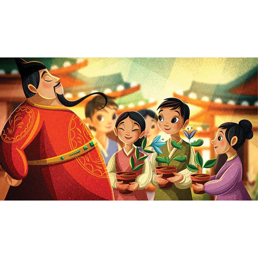 Der kleine Junge und der leere Blumentopf Diafilm (Schatz der Volksmärchen Diabilderserie) kép 2