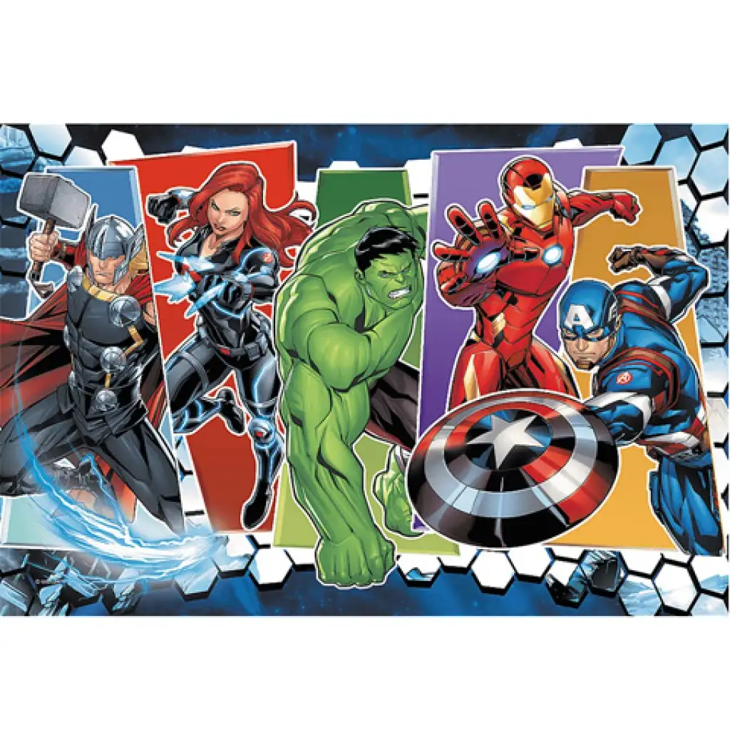 Das unbesiegbare Avengers Puzzle 60-teiliges Puzzle - Trefl kép 2