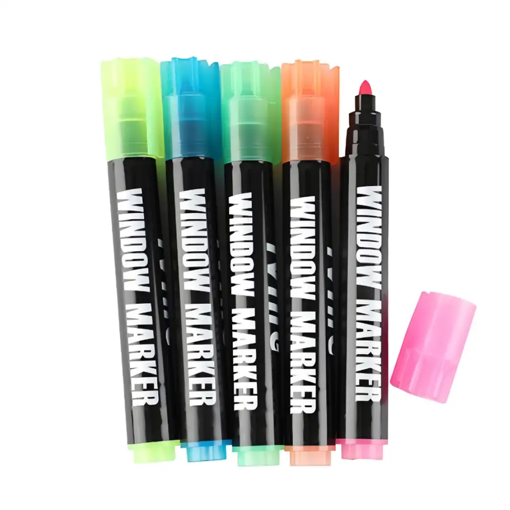 Fenstermarker 5er-Set Filzstifte kép 2