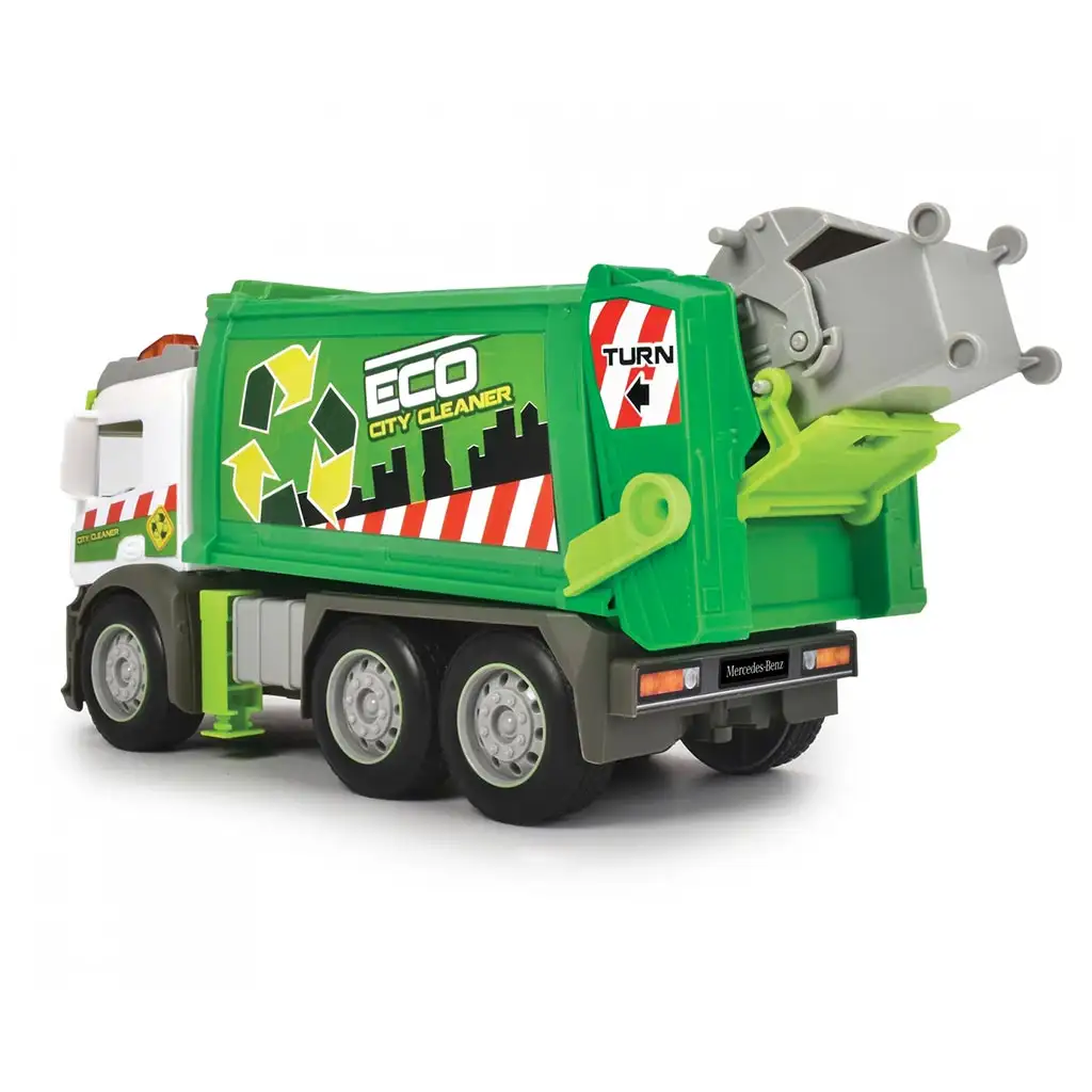 Action Truck Müllwagen mit Sound und Licht - Dickie Toys kép 2