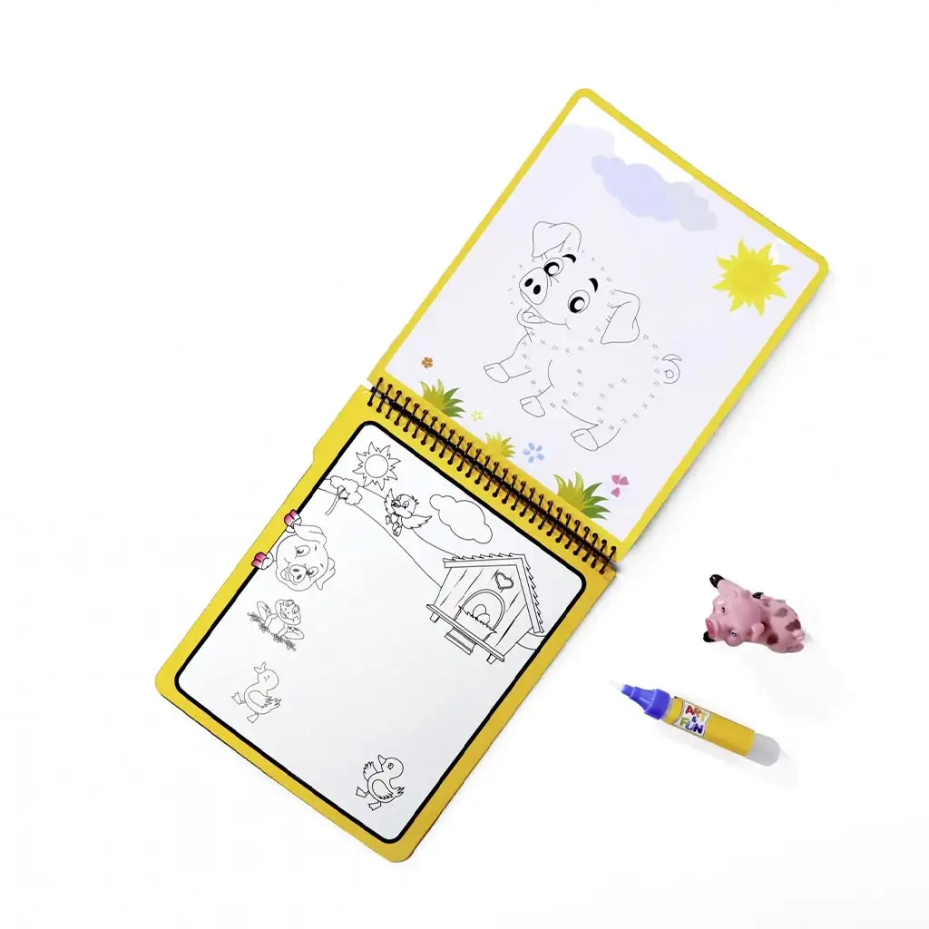 Art&Fun: Bauernhof Zeichnen mit Wasser Kreatives Spiel - Simba Toys kép 3