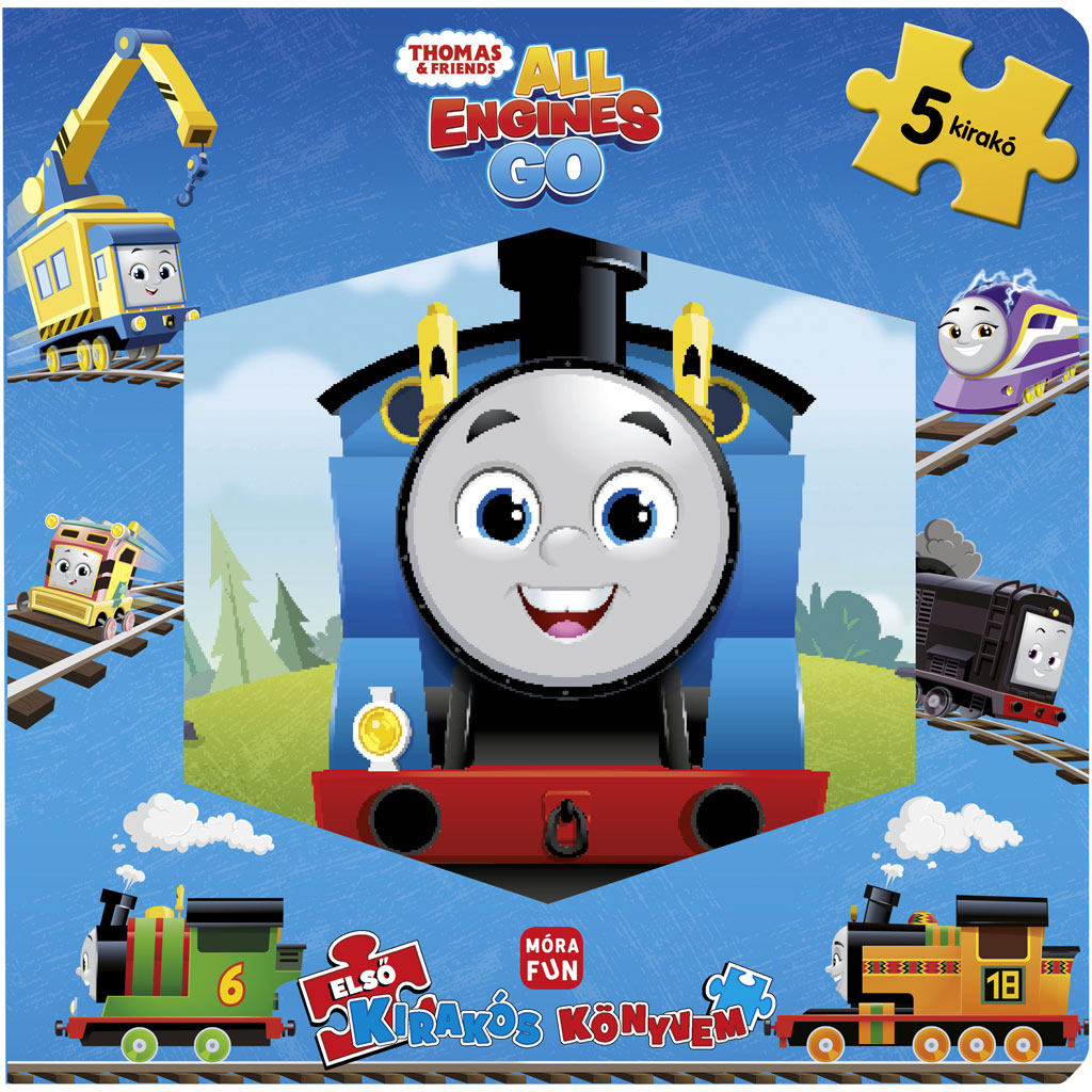 Móra: Thomas und seine Freunde – Mein erstes Puzzle-Buch mit 5 Puzzles