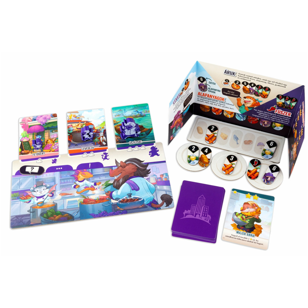 Tierische Gerichte Gesellschaftsspiel kép 4