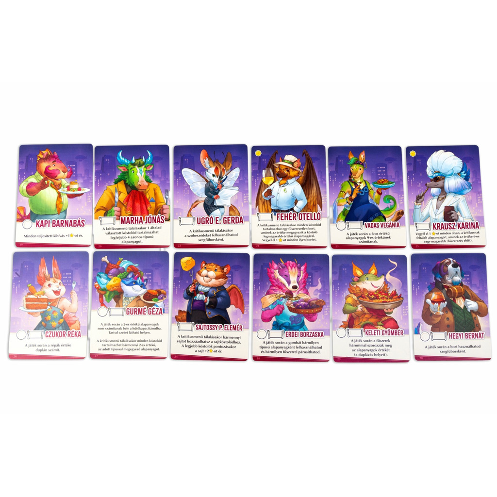 Tierische Gerichte Gesellschaftsspiel kép 5