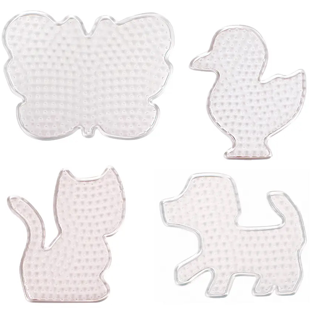 PlayBox: Tier-Steckplatten für 5 mm MIDI Bügelperlen, 4er-Set kép 2