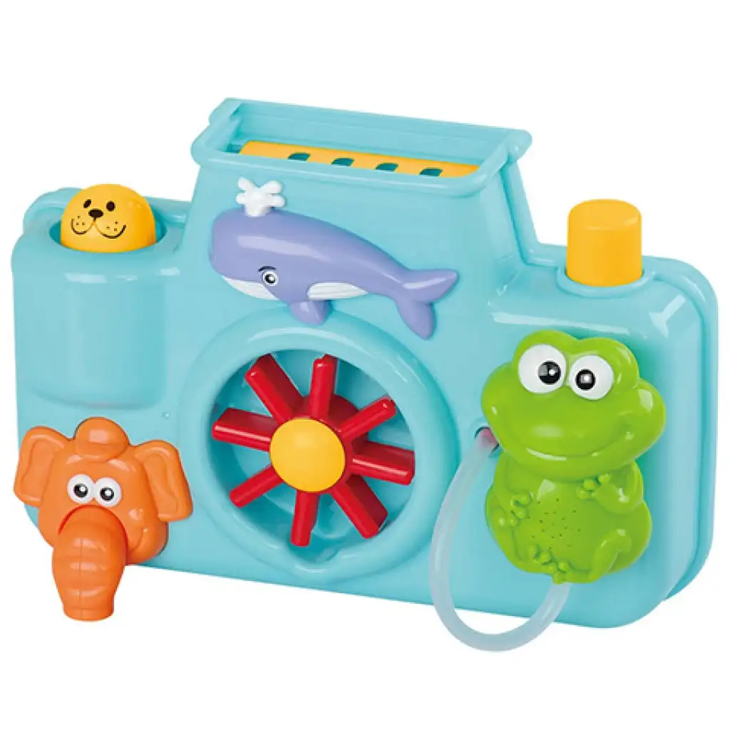Tierisches Baby-Badespielzeug mit Schaufelrad kép 2