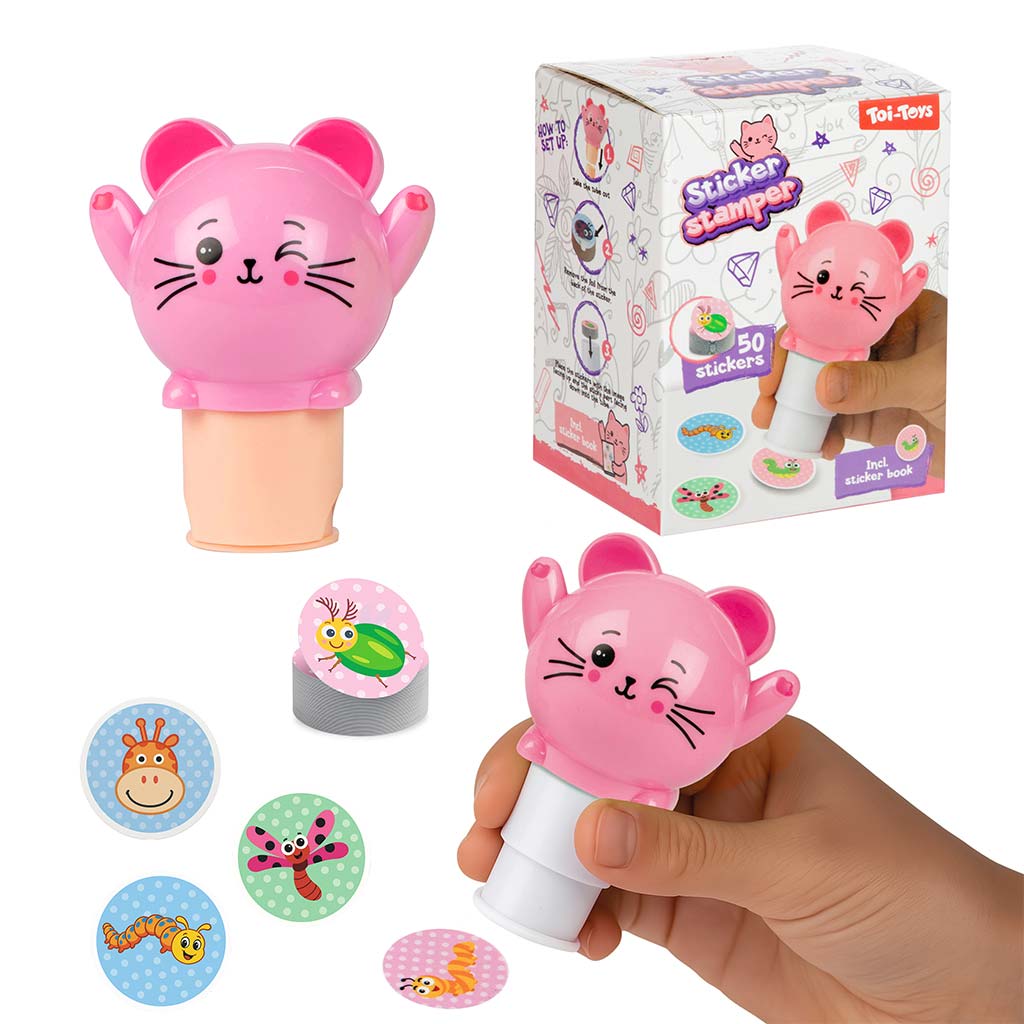 Tieraufkleber-Bastelset, verschiedene Ausführungen, 1 Stück kép 2