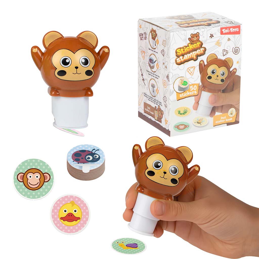 Tieraufkleber-Bastelset, verschiedene Ausführungen, 1 Stück kép 3