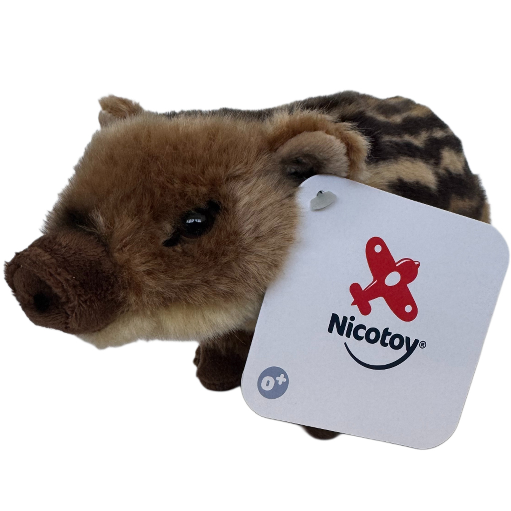 Nicotoy: stehendes Wildschwein-Baby-Plüschtier 20 cm - Simba Toys kép 2