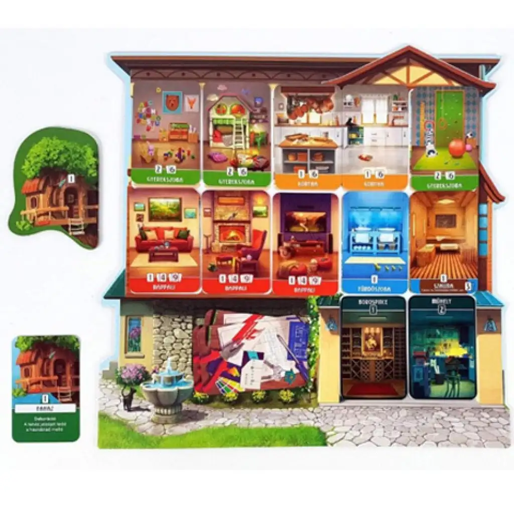 Traumhaus Brettspiel kép 2