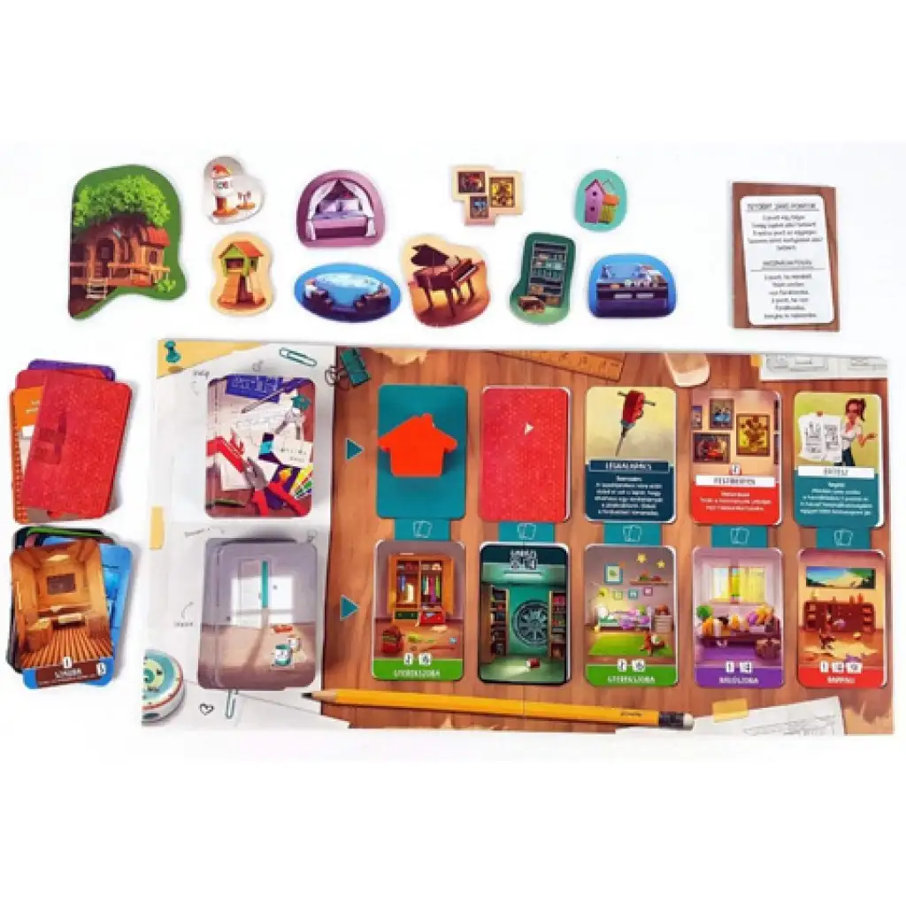 Traumhaus Brettspiel kép 3