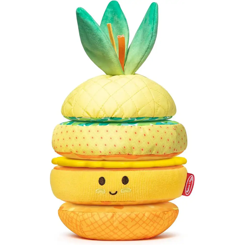 Ananas-Baustapelturm für Babys - Melissa & Doug