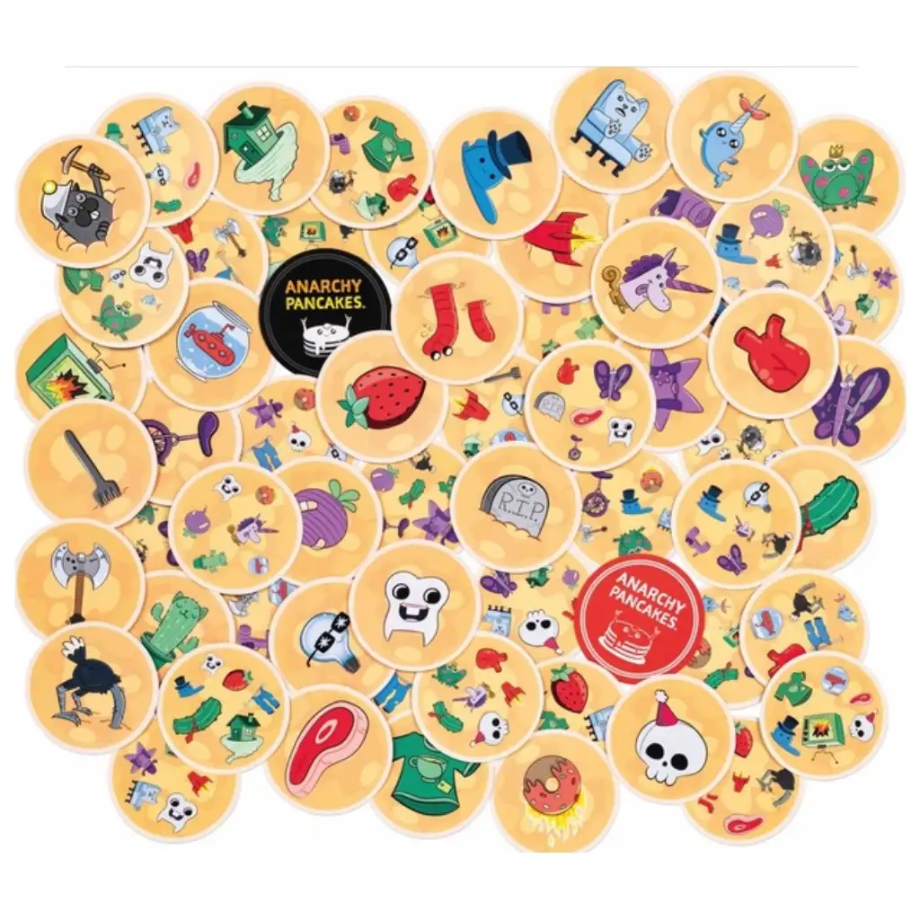 Anarchistisches Pfannkuchen-Brettspiel kép 2