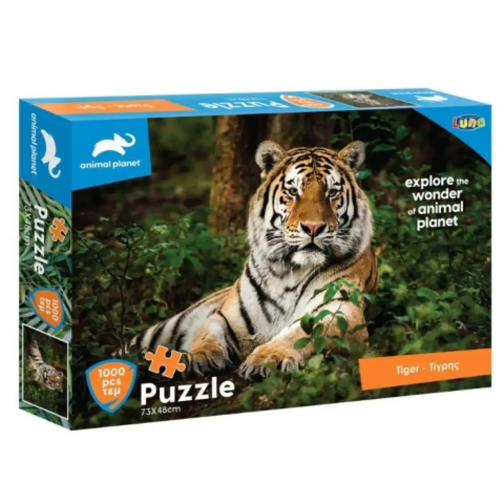 Animal Planet: Tiger 1000-teiliges Puzzle