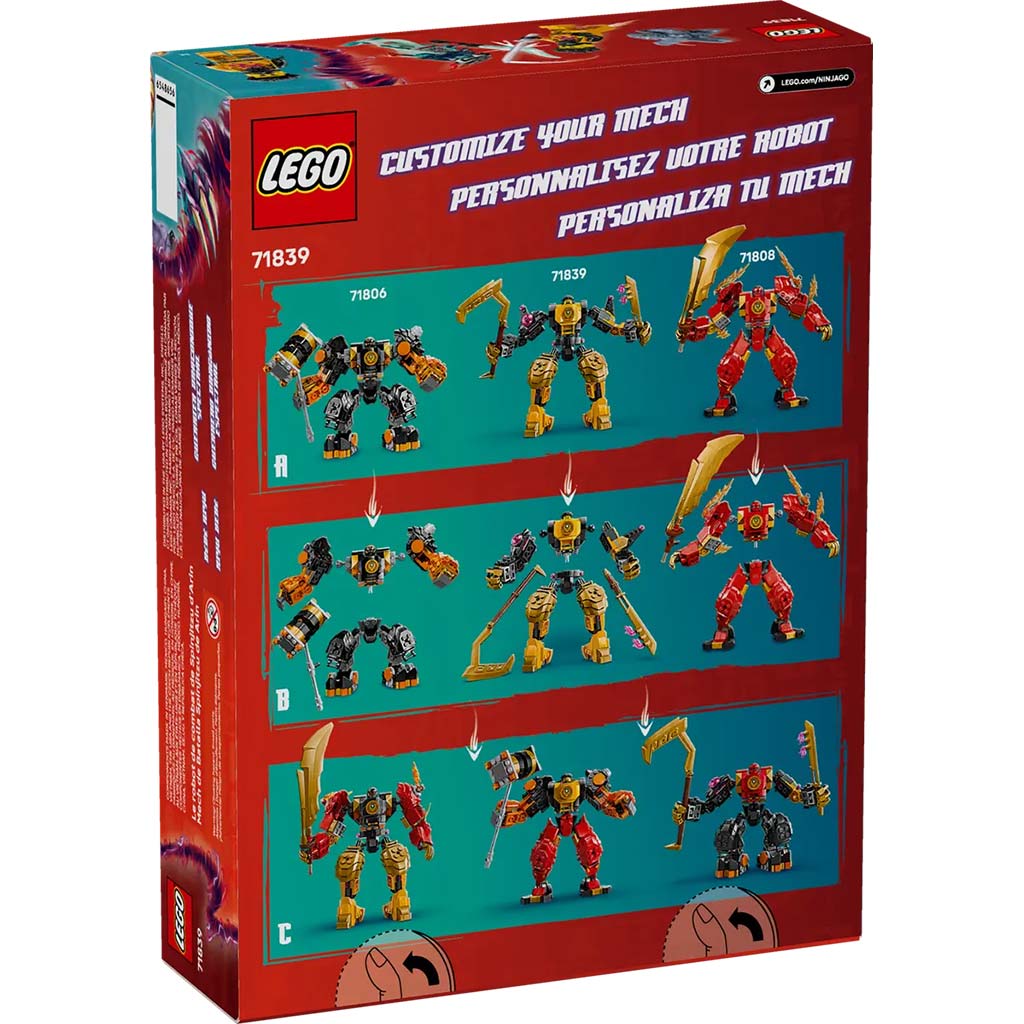 LEGO® Ninjago: Arins Spinjitzu-Kampfroboter (71839) kép 2