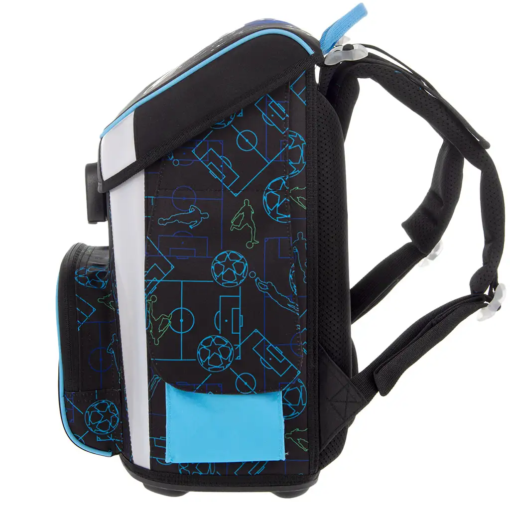 Ars Una: Champs kompakter, ergonomischer Schulranzen mit Magnetverschluss, Rucksack 33x41x24cm kép 4
