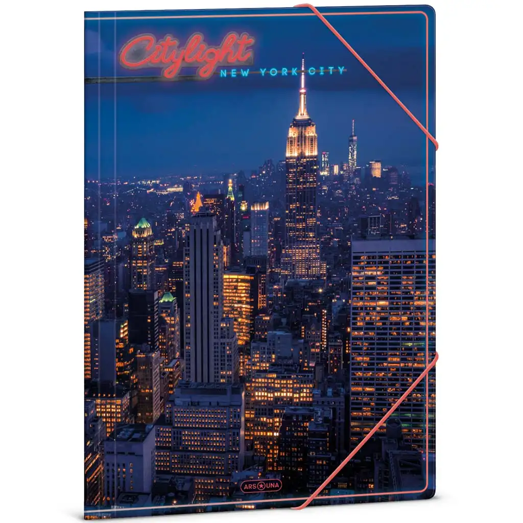 Ars Una: Citylight New York A/4 gumis dosszié kép 1