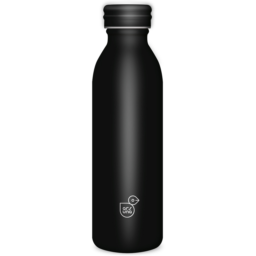 Ars Una: Noir doppelwandige Metall-Trinkflasche 600 ml