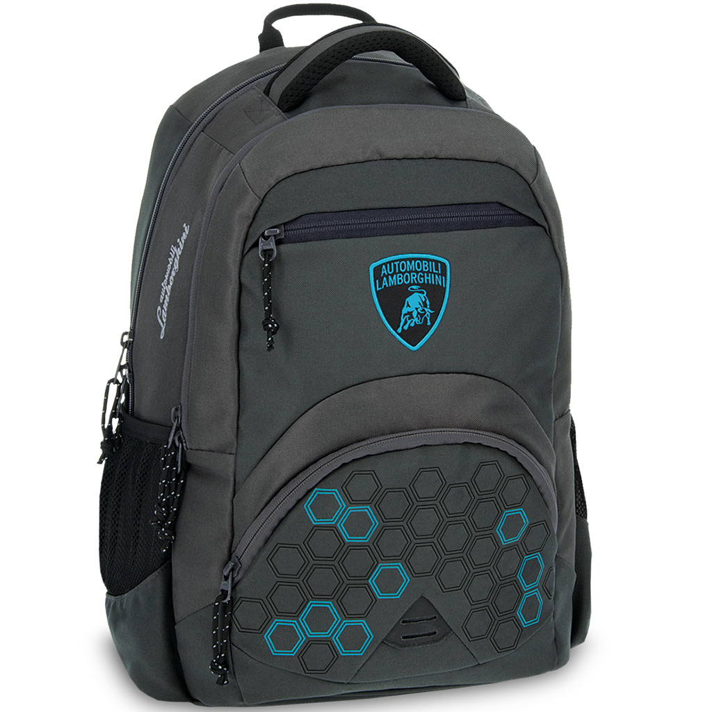 Ars Una: Lamborghini ergonomikus iskolatáska, hátizsák 33x45x24cm kép 1