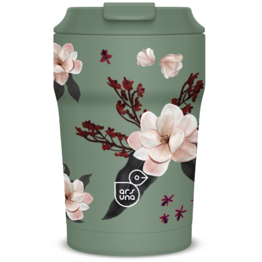 Ars Una Flowery Green Thermobecher 350 ml