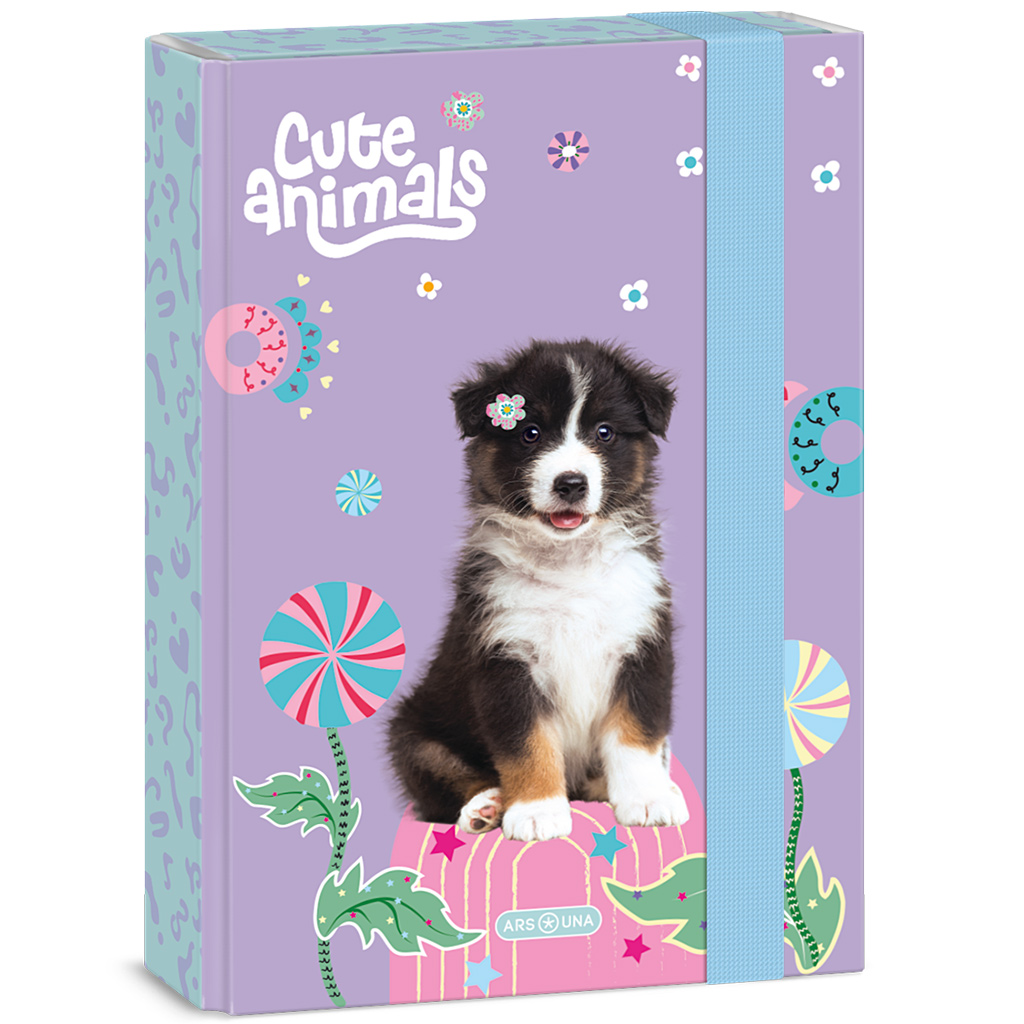 Ars Una: Cute animals - Aussie kutyás füzetbox A/5 kép 1