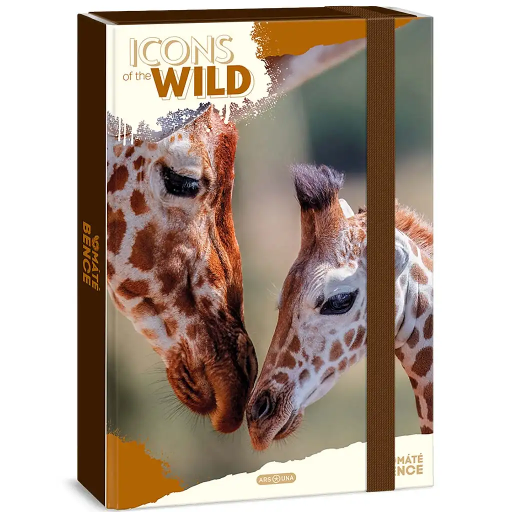 Ars Una: Icons of the Wild Giraffen A/4 Heftbox