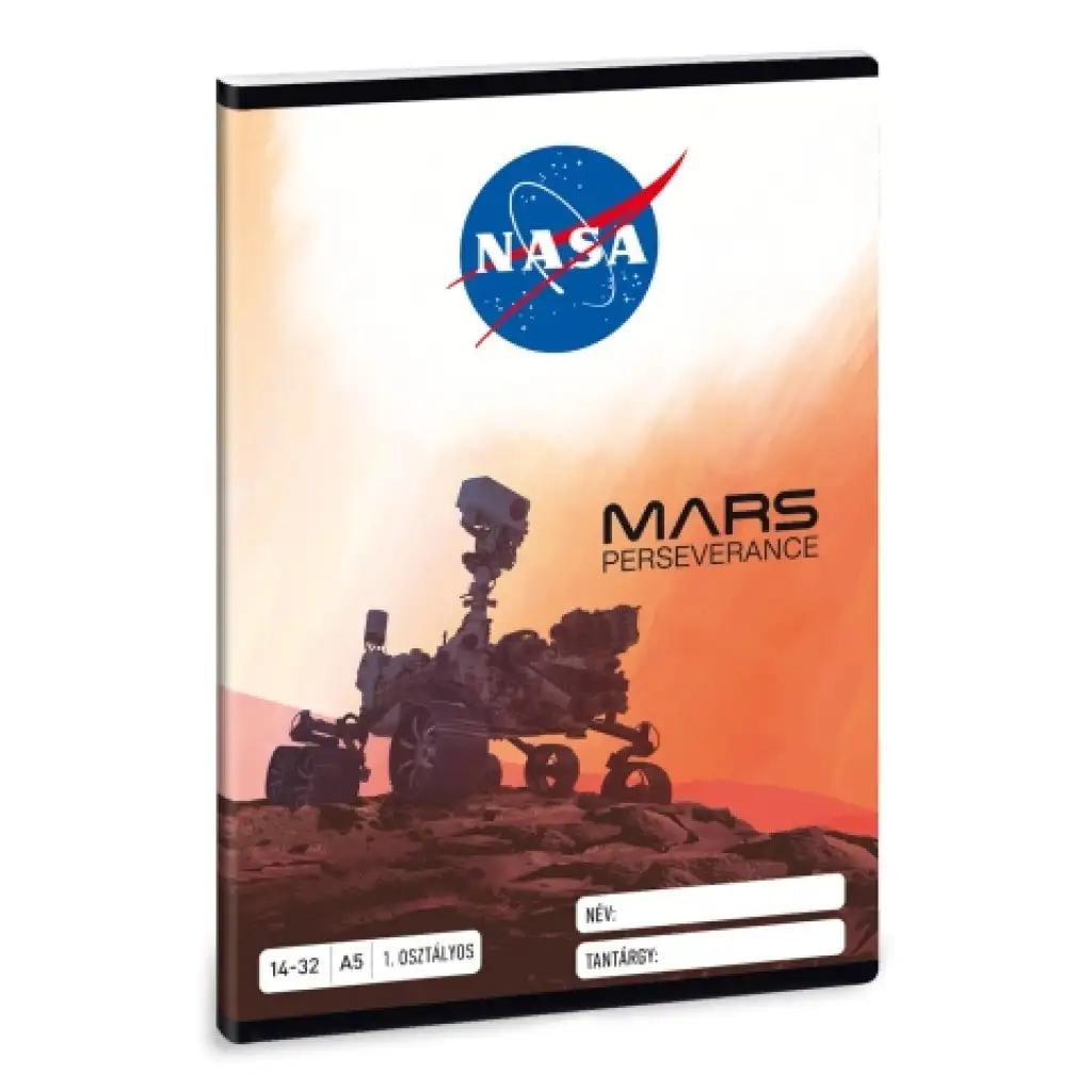 Ars Una: NASA 1. osztályos vonalas füzet A5 14-32 kép 1