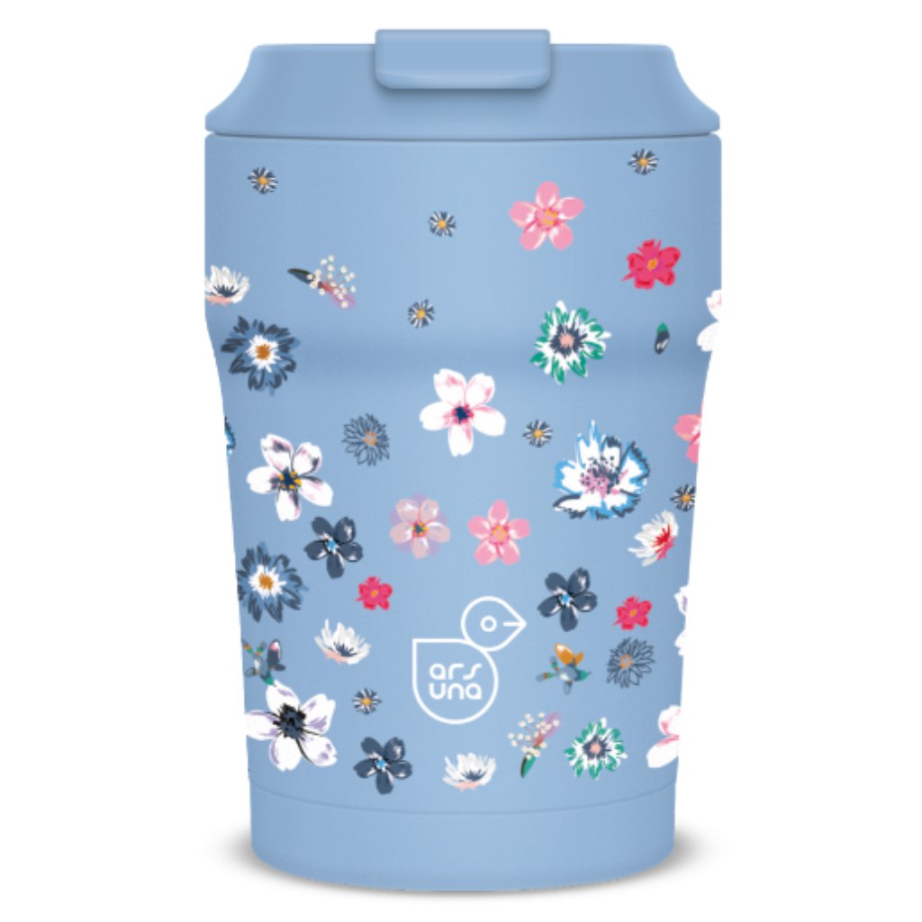 Ars Una Pearl Blossom Blue Thermobecher 350 ml