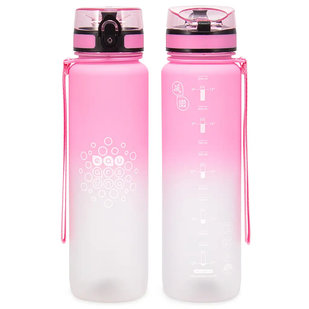 Ars Una: Candy Floss BPA-freie Motivationsflasche 1000ml kép 2