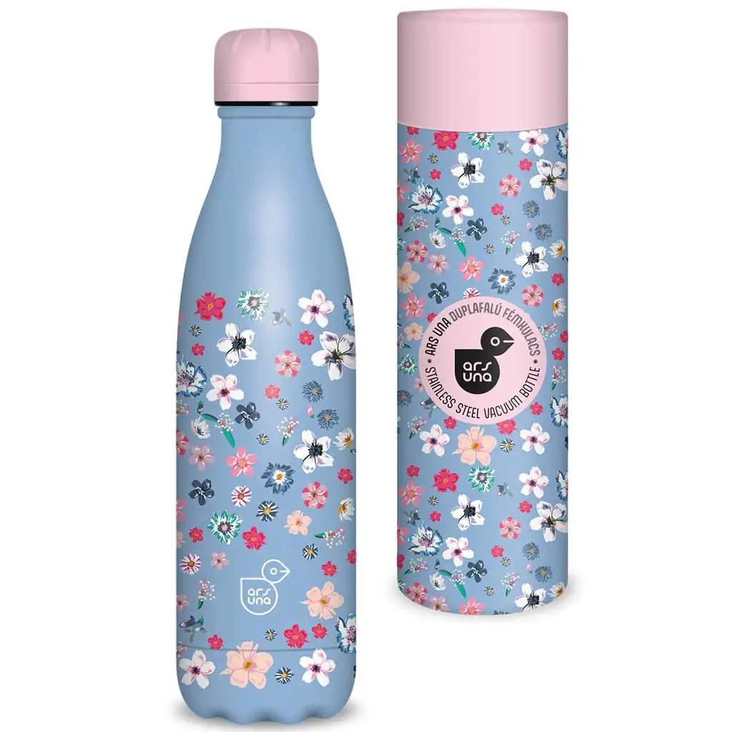 Ars Una: Pearl Blossom duplafalú fém kulacs díszdobozban 500ml kép 1