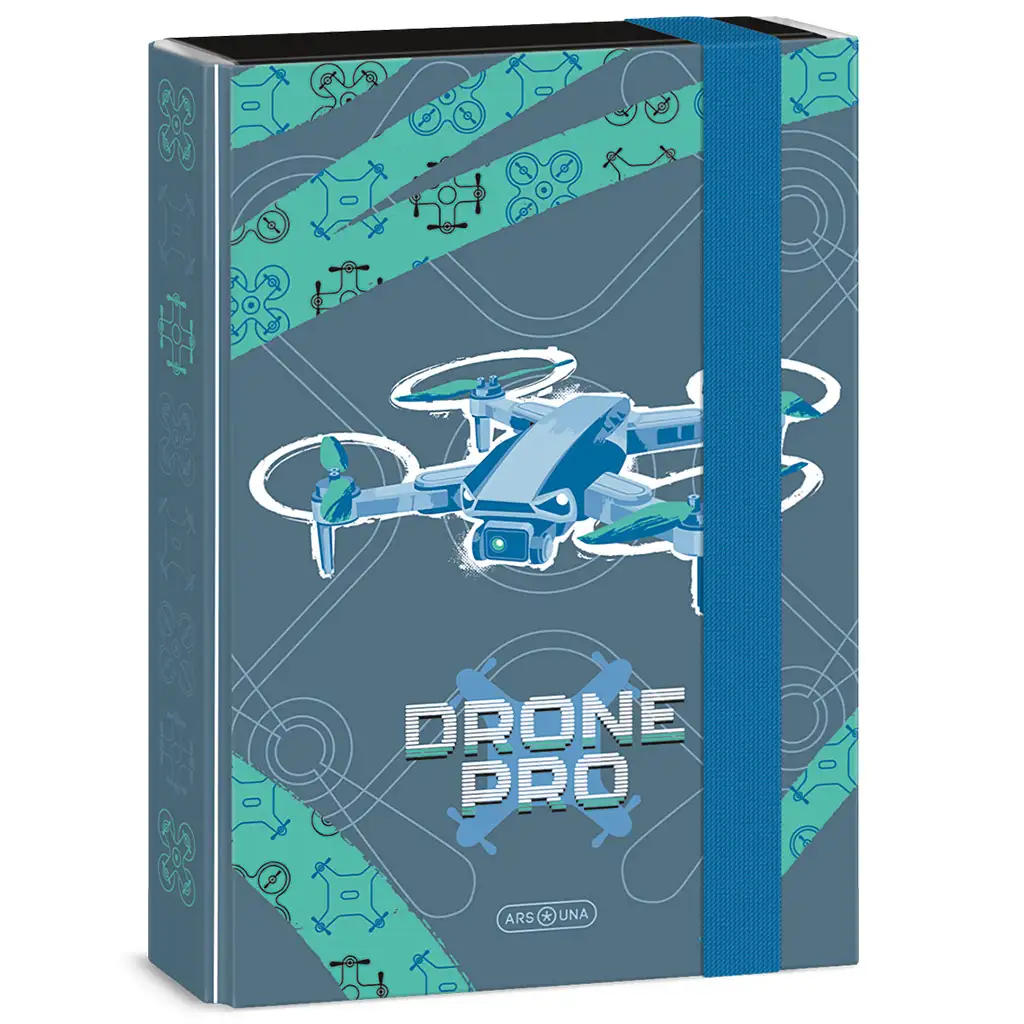 Ars Una Drone Pro gumis füzetbox A/5 kép 1