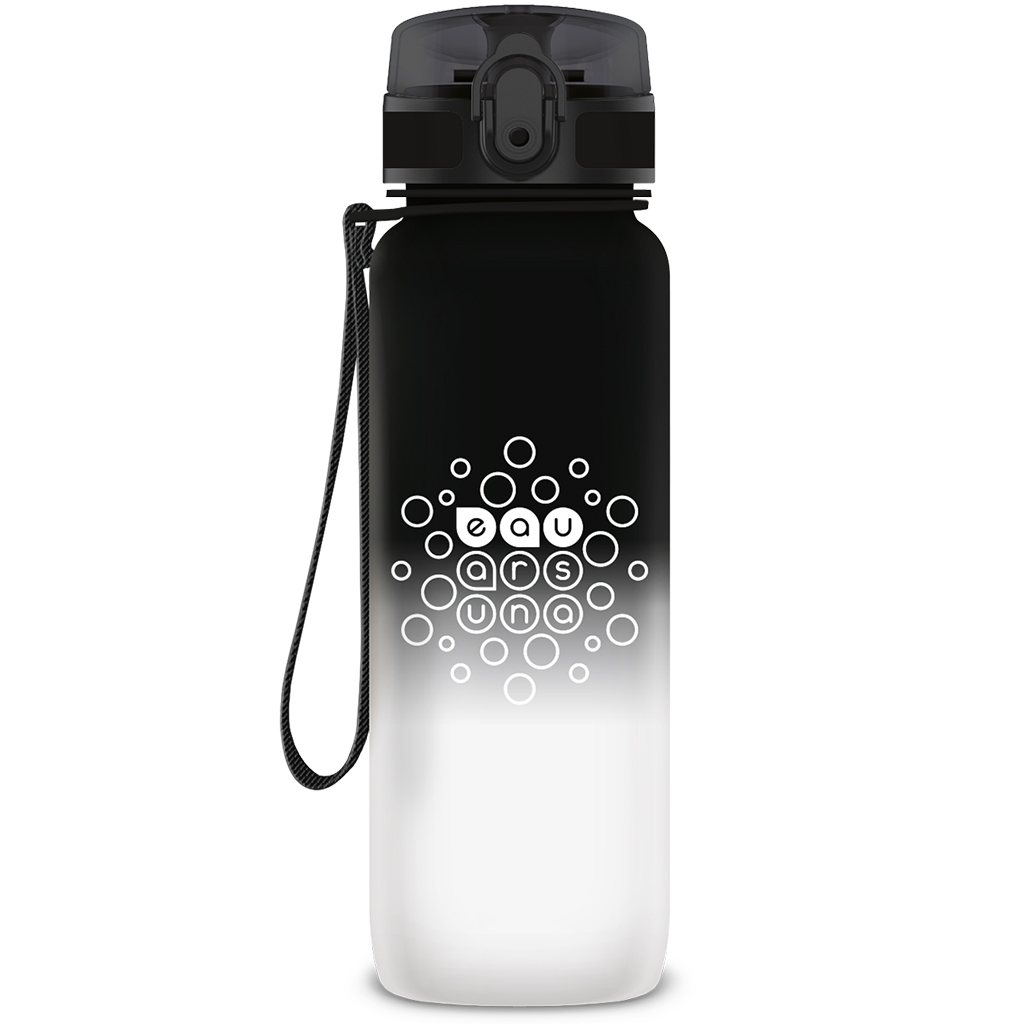 Ars Una: BPA-mentes színátmenetes kulacs matt - 800 ml - Black&White kép 1