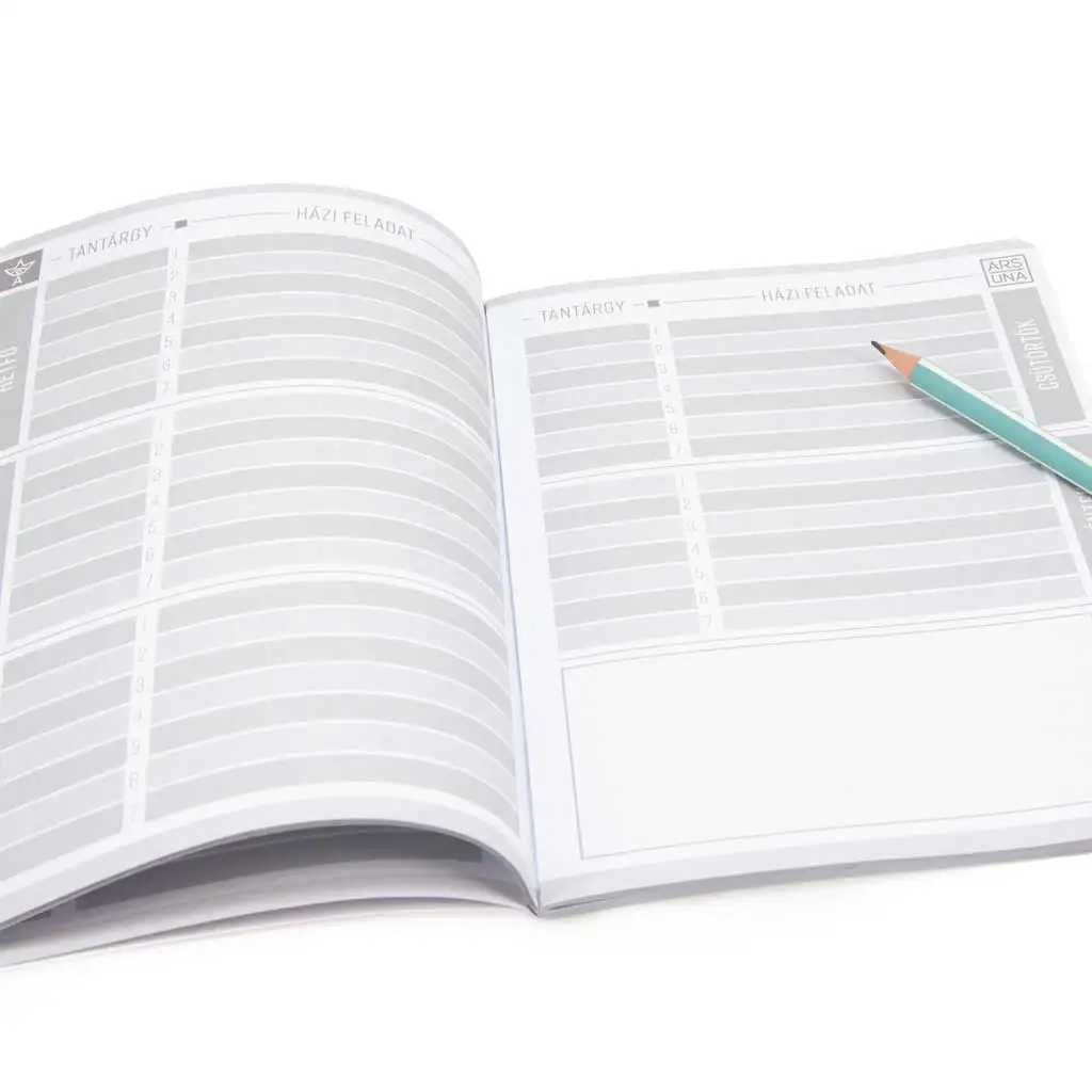 Ars Una: Think Pink süßes Kätzchen-Hausaufgabenheft 38 Blatt A/5 kép 2