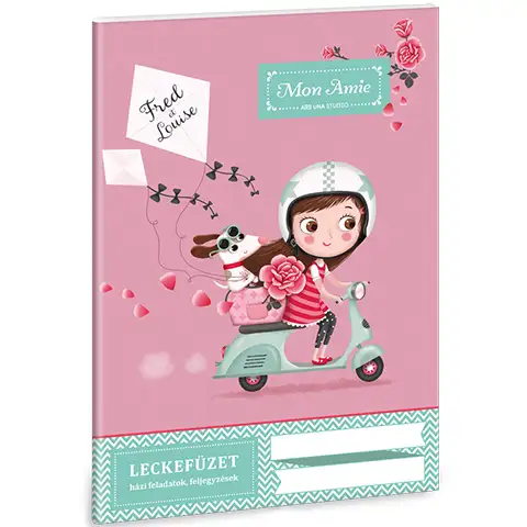 Mon Amie leckefüzet A/5 kép 1