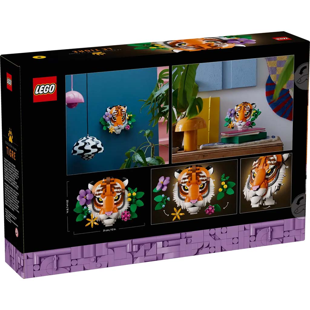 LEGO® Art: Die Faunasammlung – Tiger (31217) kép 2