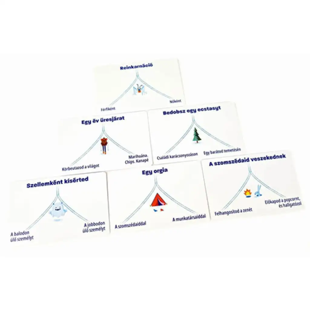 Links-rechts-Dilemma-Brettspiel kép 3