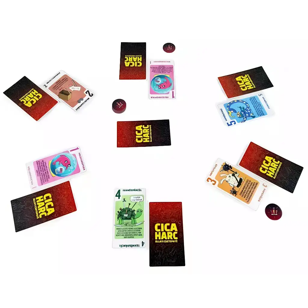 Katzenkampf - Tierische Rauferei Gesellschaftsspiel kép 3