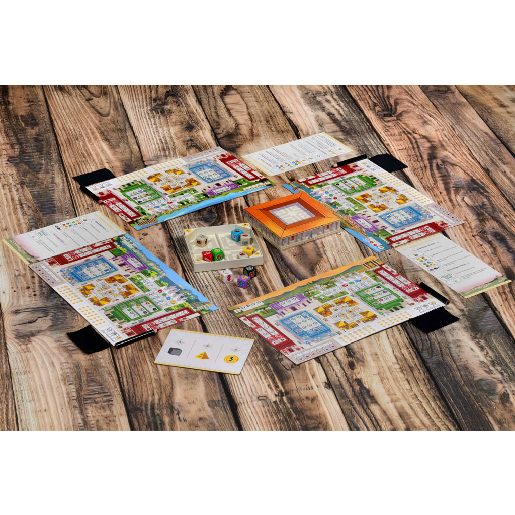 7 Wunder – Würfelspiel Brettspiel kép 2