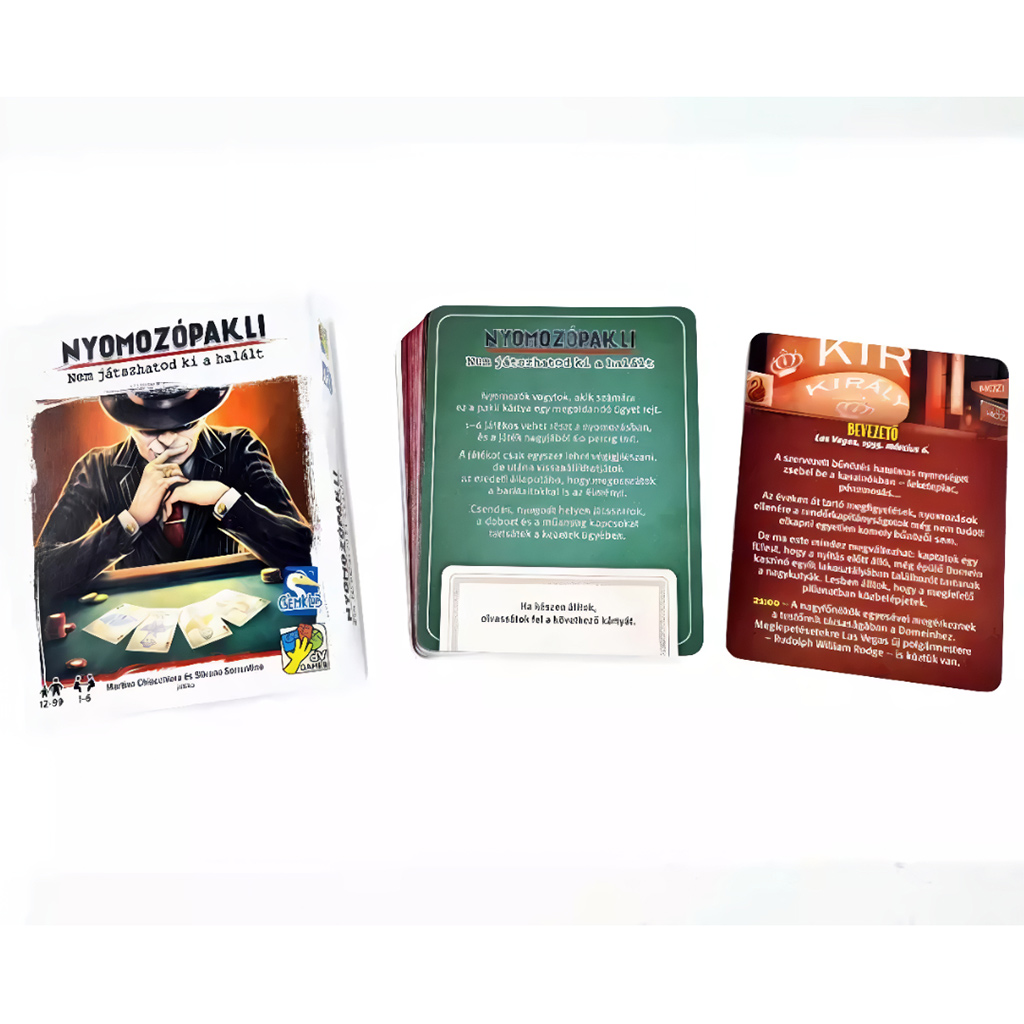 Detektivdeck – Du kannst den Tod nicht im Detektivkartenspiel ausspielen kép 3