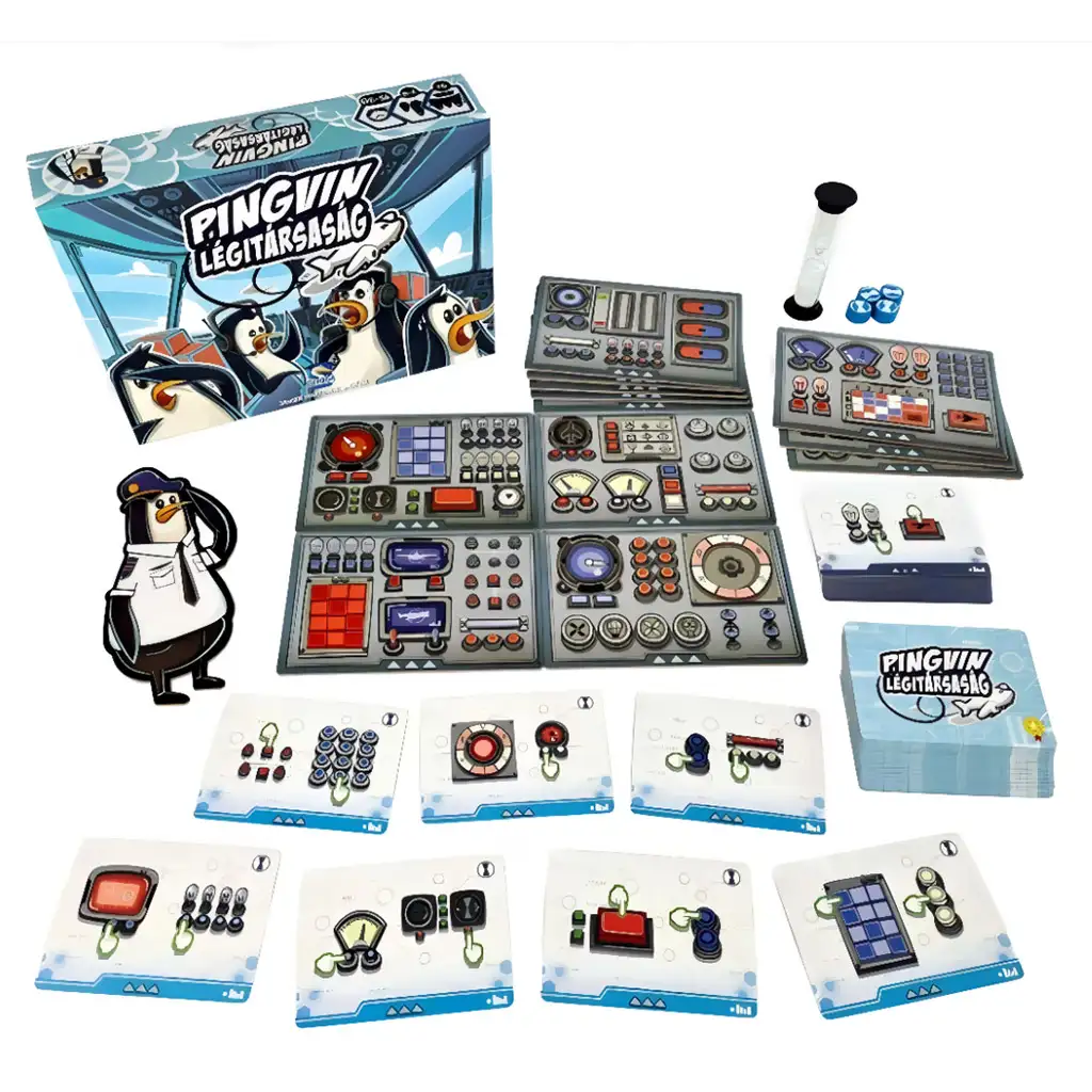 Pinguin Fluggesellschaft Brettspiel kép 2